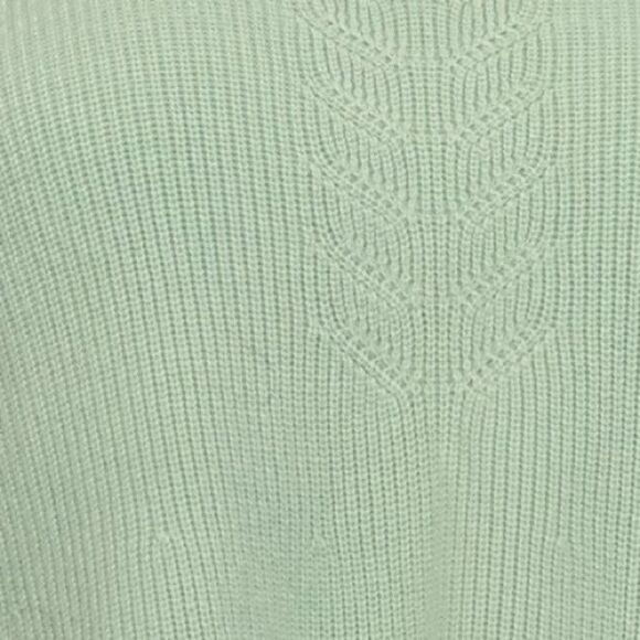 Isaac Mizrahi Live! V-Neck Shaker Stitch Swing Sweater - Picture 6 of 7